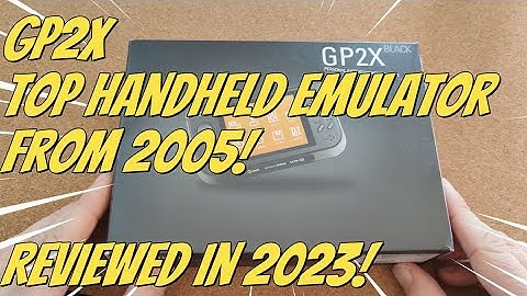 Gamepark GP2X | Best handheld from 2005...... that wasn