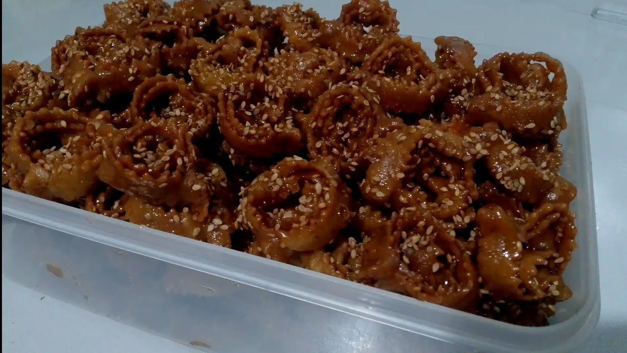 شباكية رمضانية تقليدية 🌙🍯 مذاق أصيل ولذة لا تُقاوم