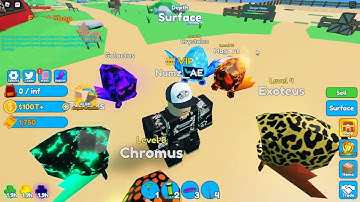 NEW DOMINUS SHOWCASE in Test Server (Mining Simulator)!