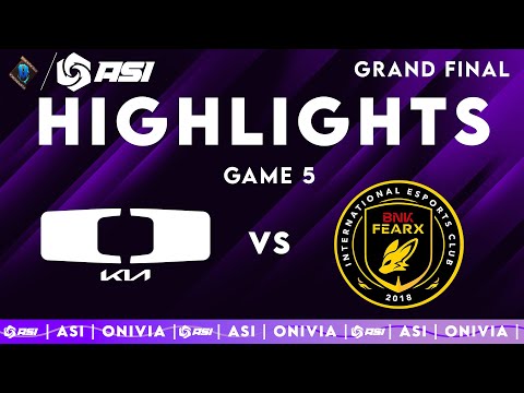DK vs BFX Highlights Game 5 | Asia Invitational Grand Final 2025 | Dplus KIA vs BNK FEARX by Onivia