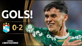 GOLS | SPORTING CRISTAL X PALMEIRAS | FASE DE GRUPOS | CONMEBOL LIBERTADORES 2026