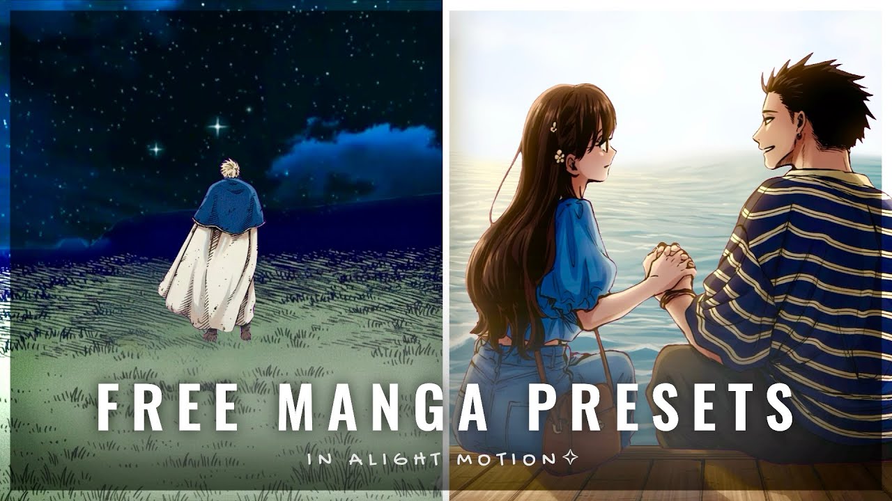 🔥 Top 6 Trending Manga Edit Presets in Alight Motion 2026 | Free XML Download! 🔥