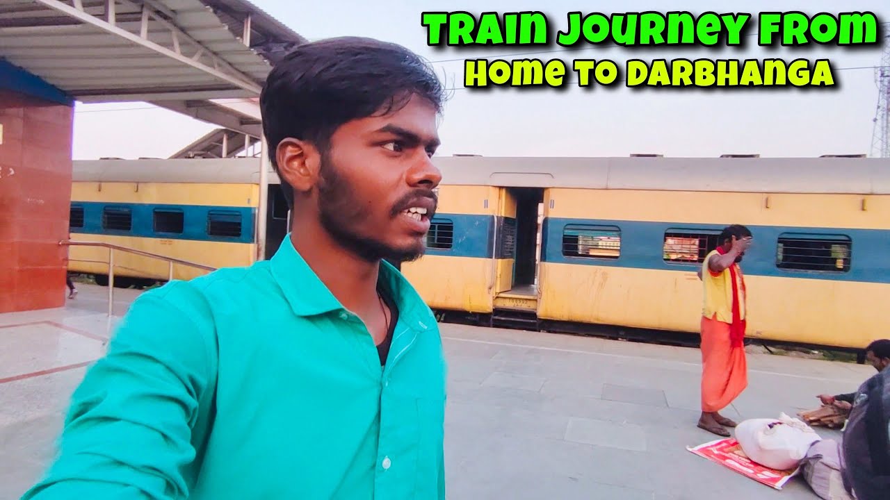 Train Journey From Home to Darbhanga | Travel Vlog | Ritesh Raahi Vlogs
