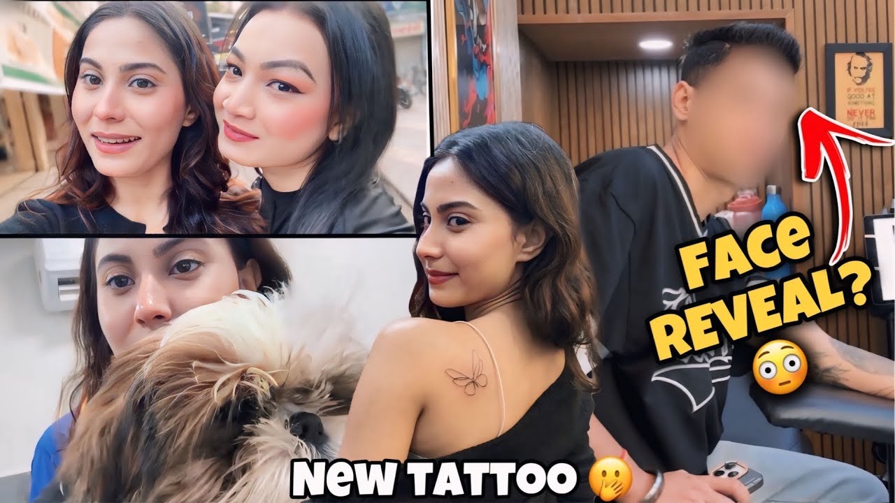 life update || NEW TATTOO 🤍 || FACE REVEAL ? 🫢😳