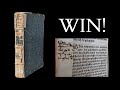 Win a 439 year old book of Alchemy by Paracelsus!