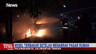 Mobil Bermuatan BBM Terbakar di Palangkaraya #iNewsSore 19/04