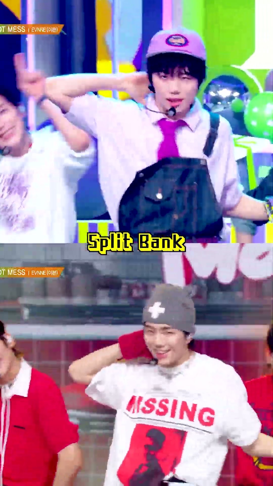 EVNNE - HOT MESS #SplitScreen #SplitBank #MusicBank #Shorts | KBS WORLD TV