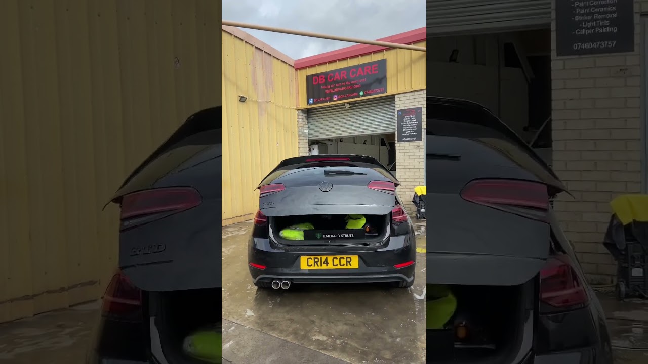 Golf gtd automatic boot open