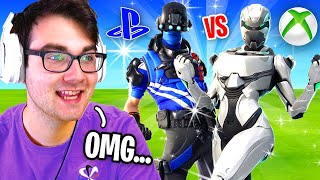 I Hosted a PS4 vs XBOX Tournament for $200 in Fortnite... (who is better?)