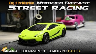 Diecast Street Racing | Lamborghini vs Austin Mini Stretch | Modified screenshot 5
