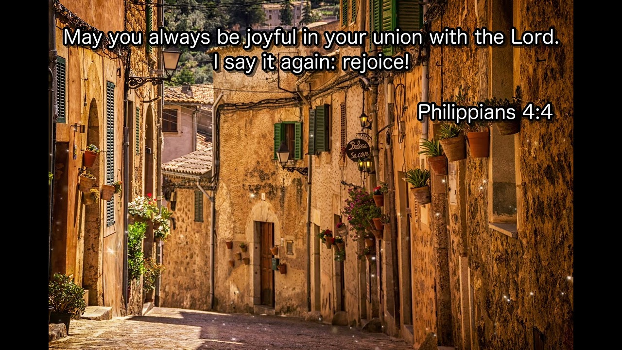 ピリピ人への手紙4章4節