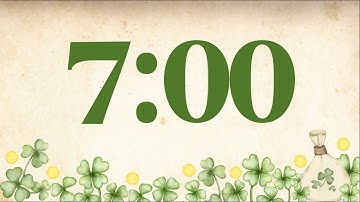 7 Minute Saint Patrick’s Day Timer (Glockenspiel Tones at End)