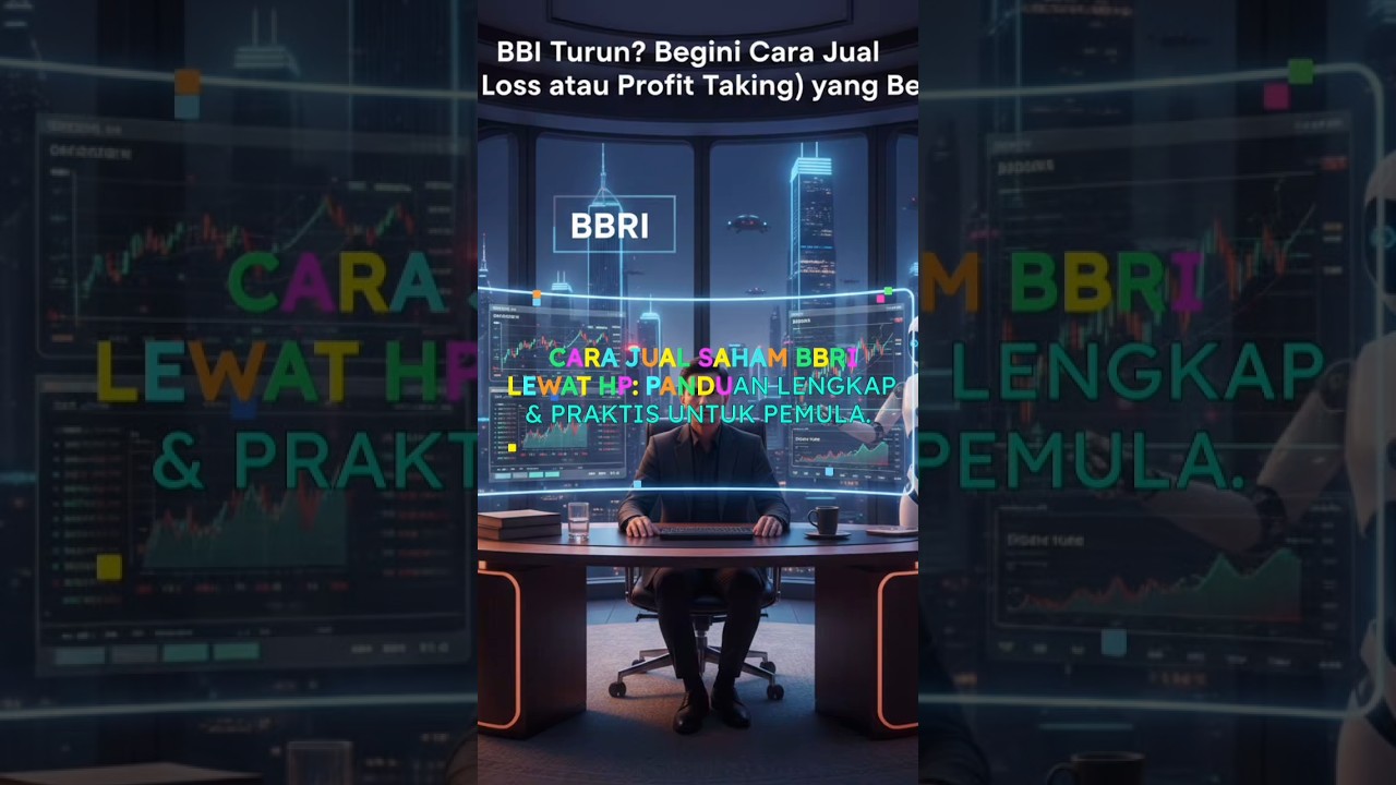 Guide to Selling BBRI Shares via Mobile 📱 Panduan Jual Saham BBRI