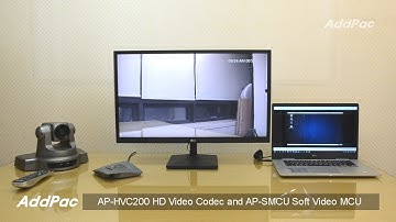 AP-HVC200 HD Video Conference Codec and AP-SMCU Soft Video MCU(HD 비디오 컨퍼런스 코덱 & 소프트 비디오 MCU)