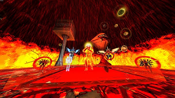 Ultrakilling the hardest bosses at the same time +brutal NO DEATHS NO RESTARTS no sugarcoating