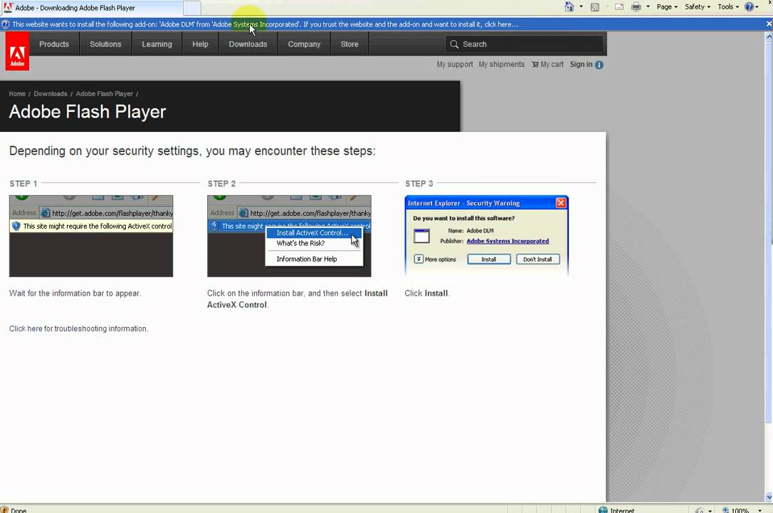 Activex player