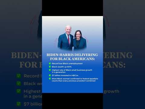 Biden-Harris Delivering For Black Americans