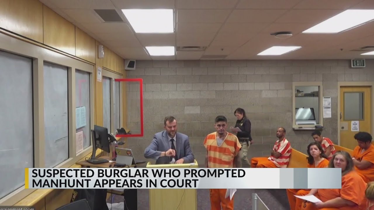 Man accused of breaking into home in Albuquerque appears in court - YouTube