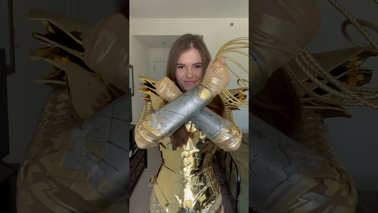 Is she with you? | Wonder Woman 1984 Cosplay #shorts