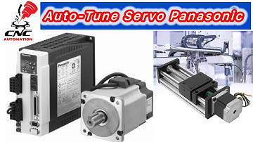 Auto Tune servo Panasonic MCDDT3520 / Auto tune Panasonic Drive