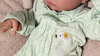 Peaceful Reborn Baby Box Opening, ASMR Style. Laura by Bonnie Brown. #asmr #rebornbaby