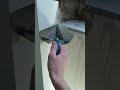 A cement trowel is useful in the corners of a room #shorts