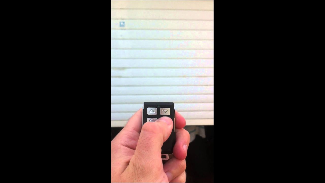 F816 Garage shutter door