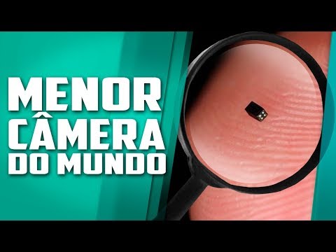 Vídeo: Qual é A Menor Câmera Do Mundo