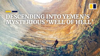 Into the ‘Well of Hell’: cavers get to the bottom of Yemen’s Well of Barhout