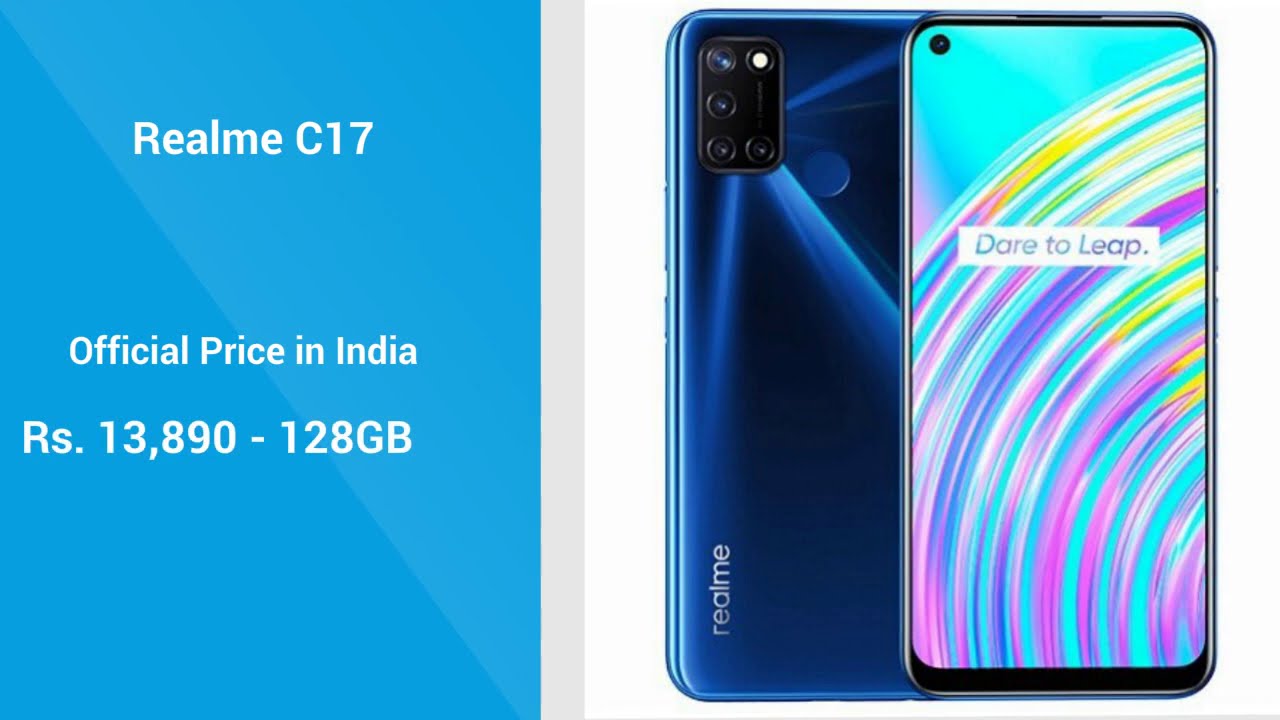 Realme C17 Price In India And Specifications