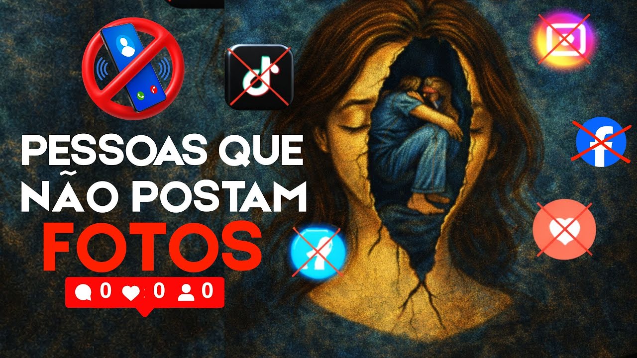 Porque algumas PESSOAS não POSTAM nas REDES SOCIAIS? A PSICOLOGIA de quem prefere não POSTAR...