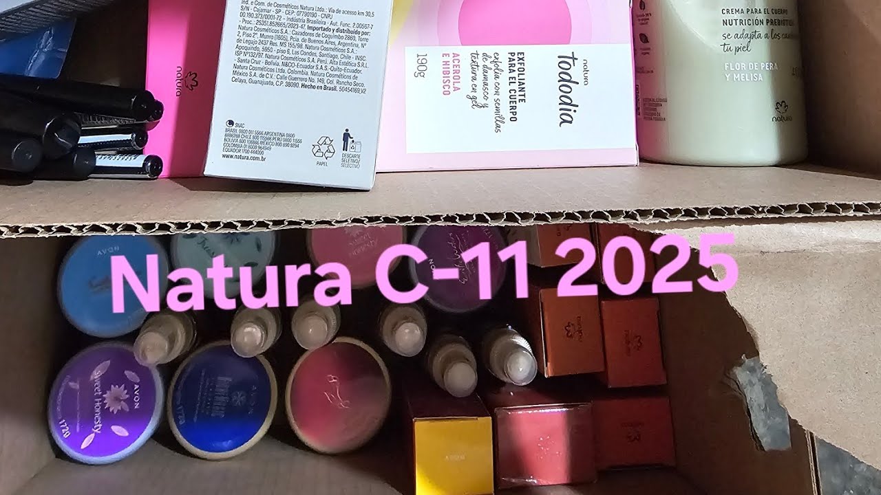 Unboxing Natura y Avon C-11 2025 #natura #naturamexico 