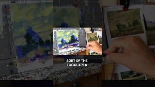 Why Big Shapes Matter for Loose Painting