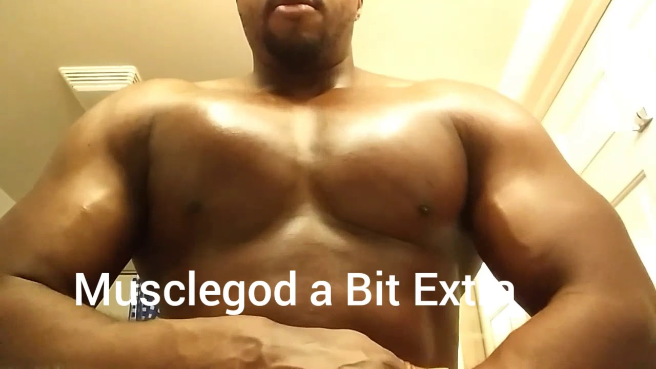 Musclegod a Bit Extra Massive Pec Bounce 🔙 - YouTube