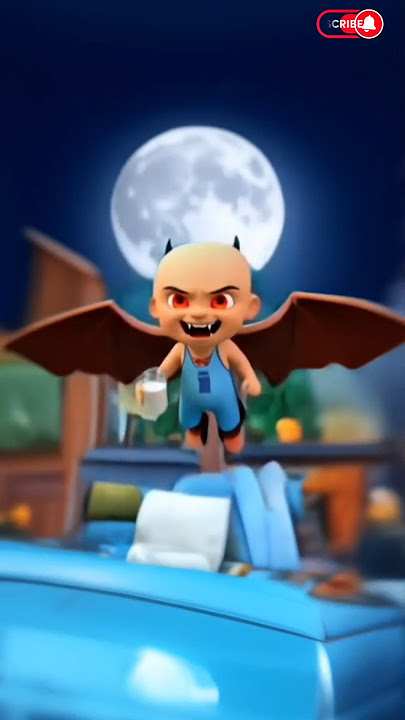 Ipin jadi vampir🧛 #upinipin #trending #vampire #youtubeshorts