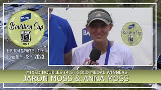 Interview Mixed Doubles 4.5 Jaron Moss & Anna Moss