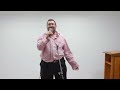 Sol Auerbach Doing Comedy for a Jewish Chabad Lubabvitch crowd.