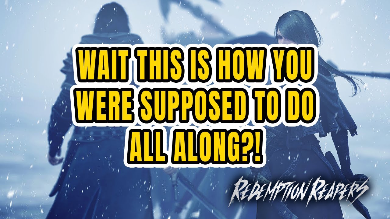 Wait this is how you were supposed to do all alone?! Redemption Reapers ...