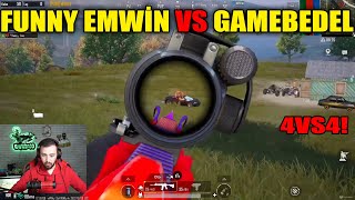 Gamebedel Vs Funny Emwi̇n Pubg Mobile Yayıncı Karşılaşmaları