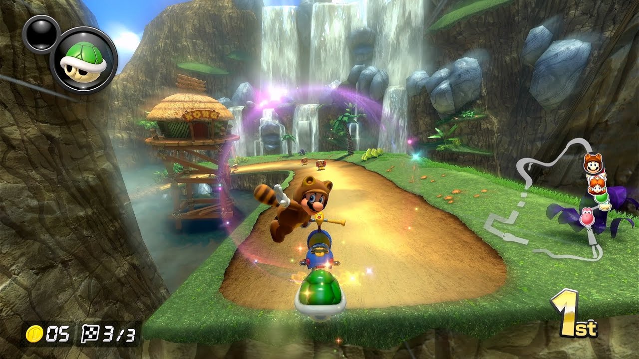 마리오 카트 8 디럭스 공략 [바나나 컵 - 코스 분석 및 숏컷 추천] : 네이버 블로그