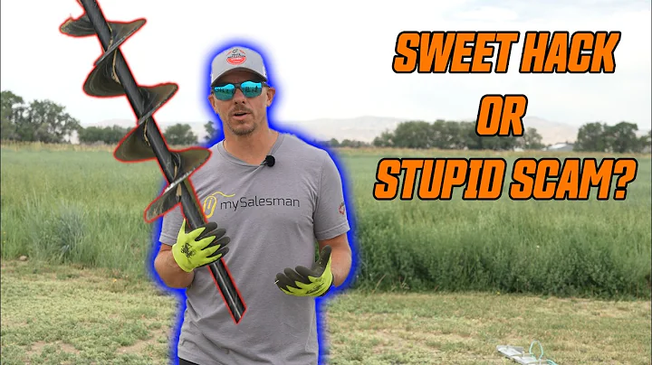 Best Digging Tool For Fence Posts? Sweet hack or or trashy scam?