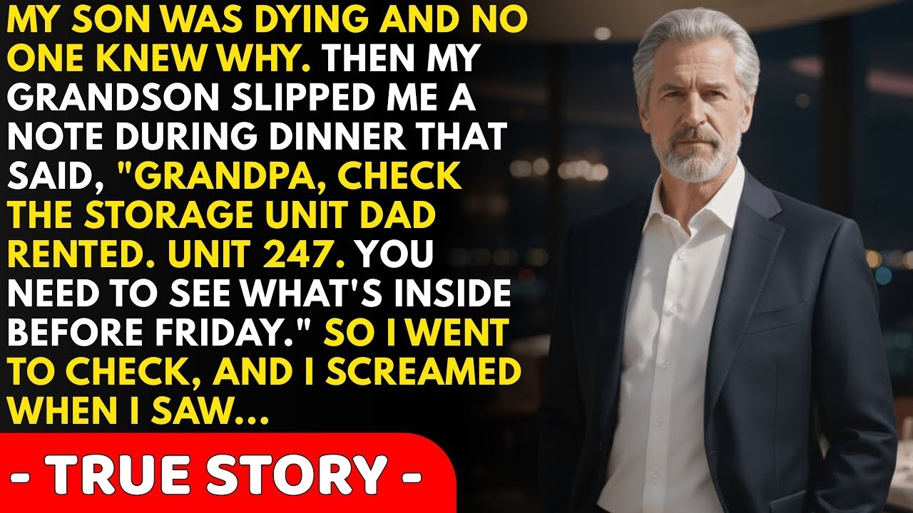 My Grandson Slipped Me a Note: 