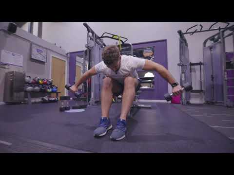 Dumbbell Seated Rear Delt Fly - RCA Fitness