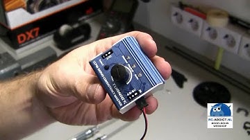 Review Turnigy Servo tester by RC-Addict