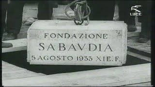 LA BONIFICA DELLE PALUDI PONTINE [Sonoro originale] - YouTube