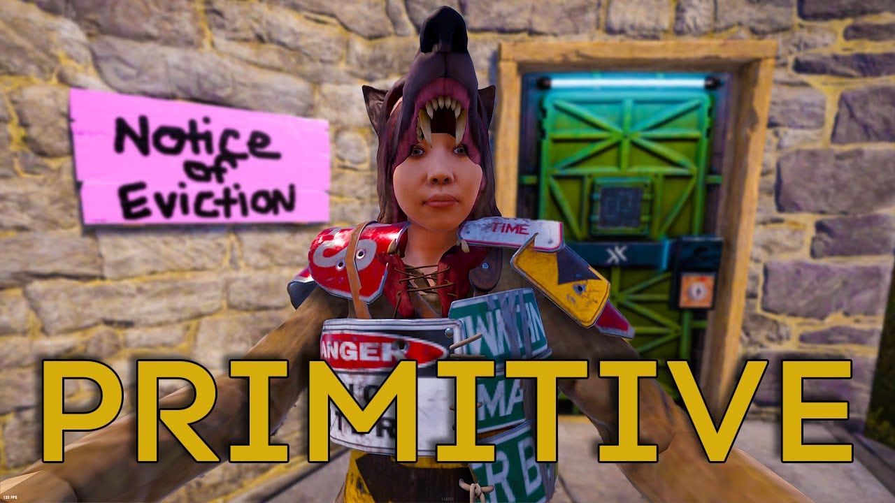 My Primitive Rust Experience #rustprimitive #rustpvp #rust - YouTube