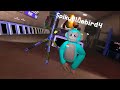 Playing break out VR with Charlie