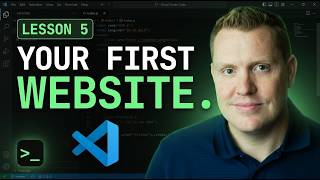 Build a Website with an AI Coding Agent in VS Code | Lesson 5 of 10