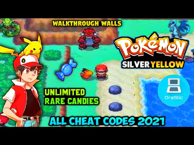 POKEMON SILVER YELLOW ALL CHEAT CODES 2021😱  HOW TO USE CHEATS IN POKEMON  SILVER YELLOW ON ANDROID 