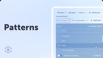 Patterns – EPAM UUI design system
